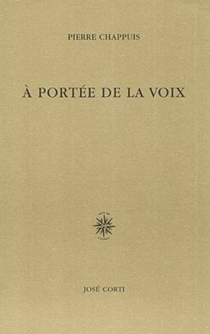 Couverture du livre À portée de la voix