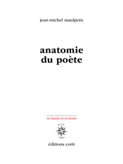 Couverture du livre Anatomie du poète