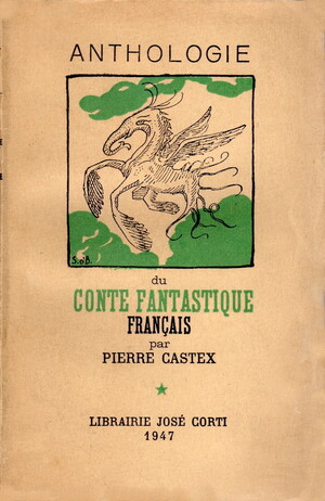 Couverture du livre Anthologie du conte fantastique français