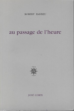 Couverture du livre Au passage de l’heure