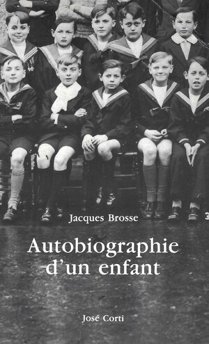 Couverture du livre Autobiographie d’un enfant