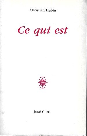 Couverture du livre Ce qui est
