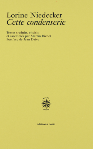 Couverture du livre Cette condenserie