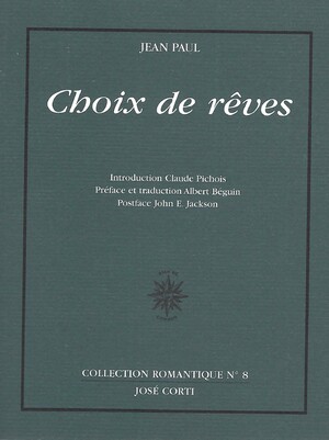Couverture du livre Choix de rêves