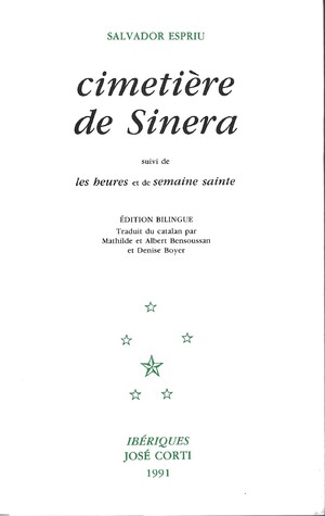 Couverture du livre Cimetière de Sinera