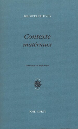 Couverture du livre Contexte / matériaux