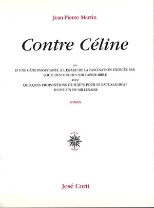 Couverture du livre Contre Céline