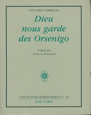 Couverture du livre Dieu nous garde des Orsenigo