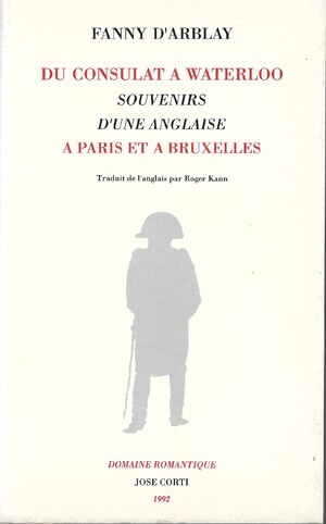 Couverture du livre Du Consulat à Waterloo