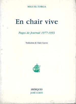 Couverture du livre En chair vive. Pages de Journal 1977-1993