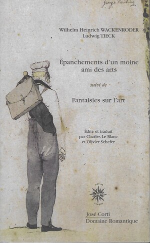 Couverture du livre Épanchements d’un moine ami des arts, suivi de Fantaisies sur l’art