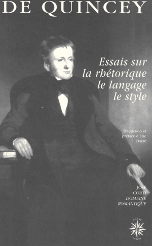 Couverture du livre Essai sur la rhétorique, le langage et le style