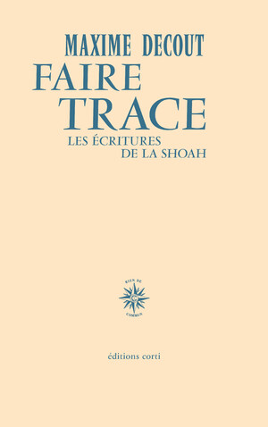 Couverture du livre Faire trace