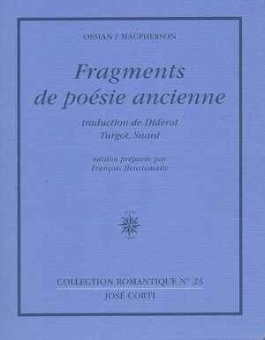 Couverture du livre Fragments de poésie ancienne