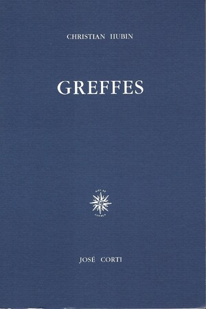 Couverture du livre Greffes