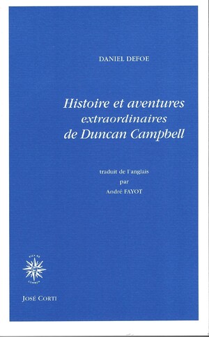 Couverture du livre Histoire et aventures extraordinaires de Duncan Campbell