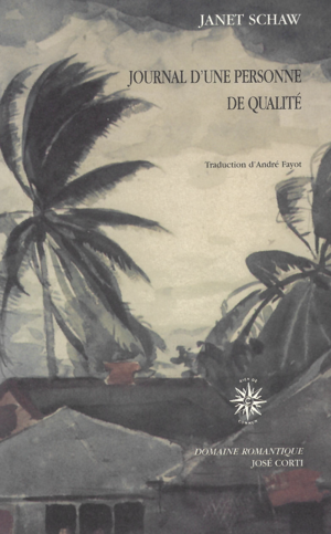 Couverture du livre Journal d’une personne de qualité