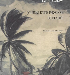 Couverture du livre Journal d’une personne de qualité
