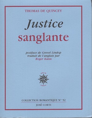 Couverture du livre Justice sanglante