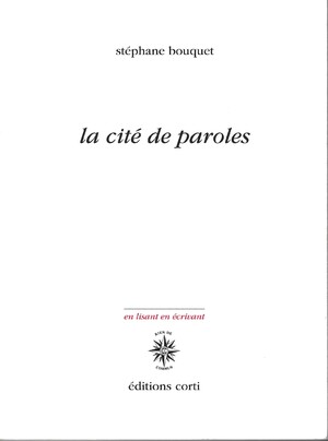 Couverture du livre La cité de paroles