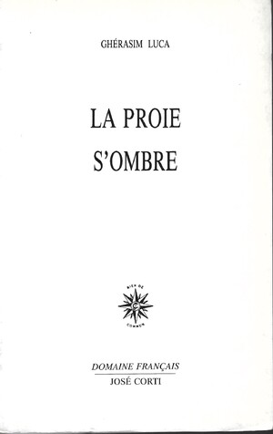 Couverture du livre La Proie s’ombre
