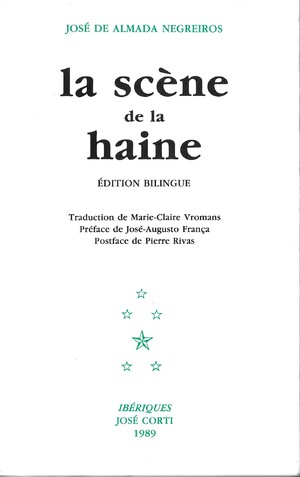 Couverture du livre La Scène de la haine