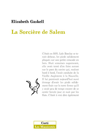Couverture du livre La Sorcière de Salem