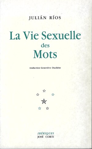 Couverture du livre La vie sexuelle des mots