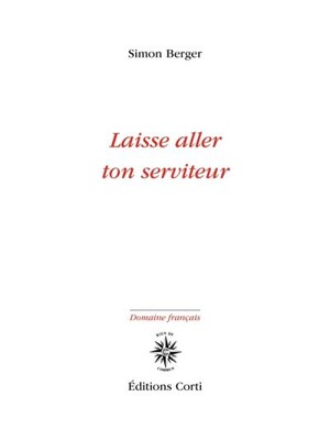 Couverture du livre Laisse aller ton serviteur