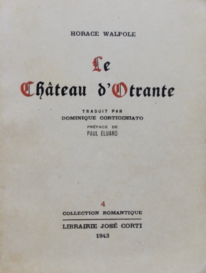 Couverture du livre Le Château d'Otrante