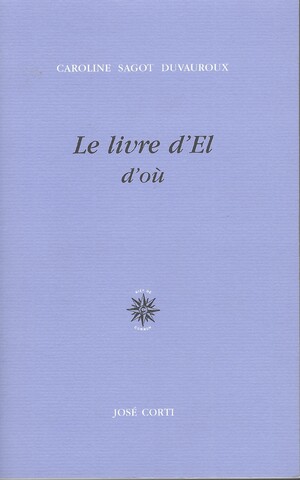 Couverture du livre Le Livre d’El d’où