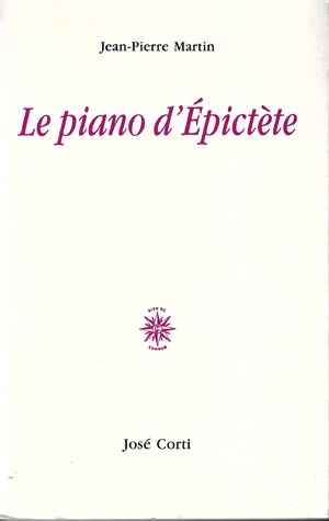 Couverture du livre Le piano d'Épictète