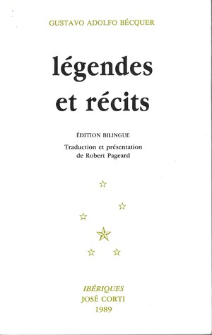 Couverture du livre Légendes et récits