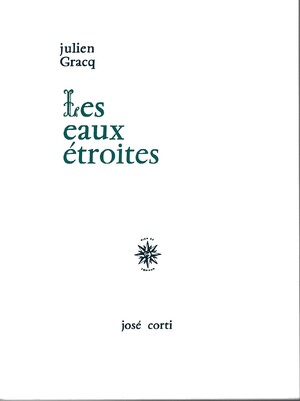 Couverture du livre Les Eaux étroites