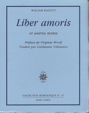 Couverture du livre Liber amoris
