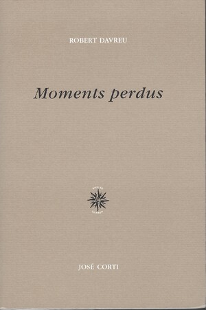 Couverture du livre Moments perdus