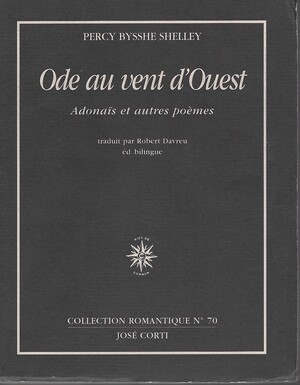 Couverture du livre Ode au vent d’Ouest et autres poèmes