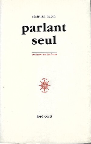 Couverture du livre Parlant seul