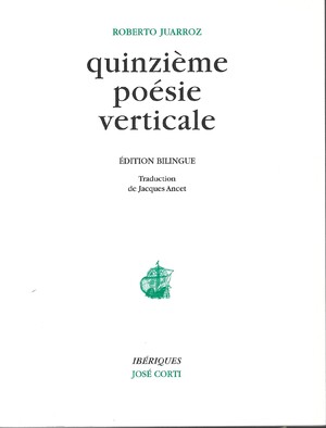 Couverture du livre Quinzième poésie verticale