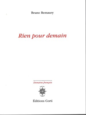 Couverture du livre Rien pour demain
