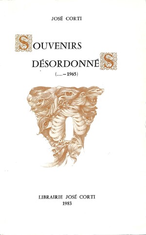 Couverture du livre Souvenirs désordonnés