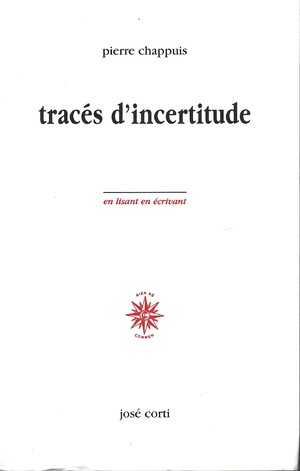 Couverture du livre Tracés d’incertitude