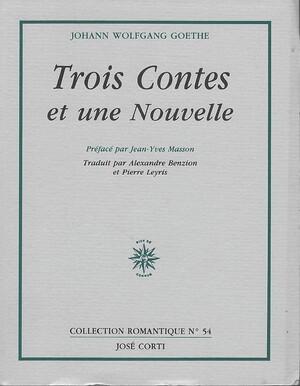 Couverture du livre Trois contes et une Nouvelle